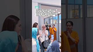 So Sweet Kejutan Ultah Ibu Sendy Hadju Ada El Rumi U0026 Syifa Hadju elrumi syifahadju elsyifa