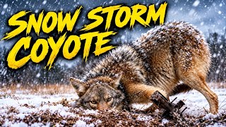 TRAPPING COYOTES IN A SNOW STORM!!!