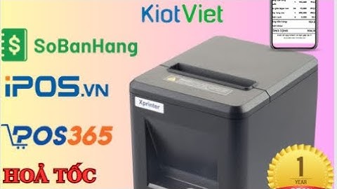 Hướng dẫn cài đặt máy in nhiệt xprinter