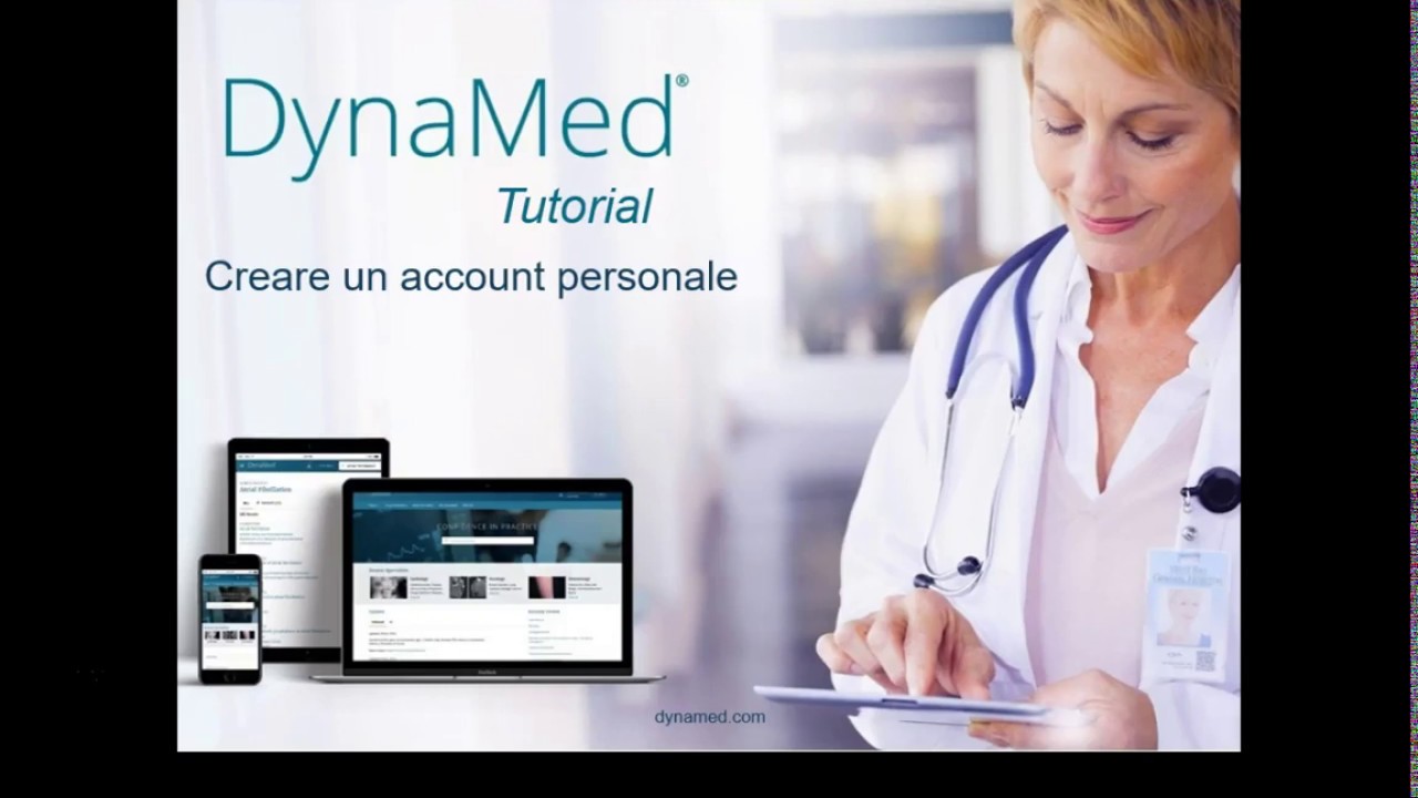DynaMed: Creare un account personale - YouTube
