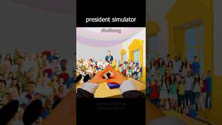 president simulator #comedy #shorts #funny #president #animation