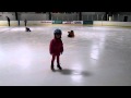 Eva  maggie in skating class