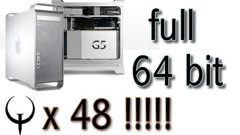 PowerMac G5 FULL PPC64 OS incredible performances!!!!!