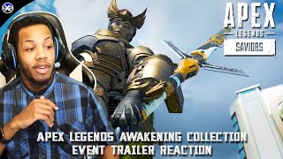 &quot;GODZILLA VS A POWER RANGER IN APEX?!?! - Apex Legends - Awakening Collection Event Trailer Reaction