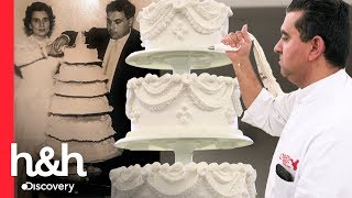 Buddy faz uma réplica de um bolo de casamento de 60 anos atrás | Cake Boss | Discovery H&H Brasil