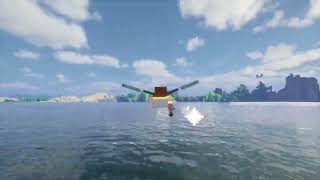 Distant Horizons | Bliss Shaders 4k chunks circle