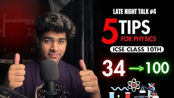 5 Tips for Physics ICSE Class 10th | How to Score 100/100 in Physics ICSE Class 10th