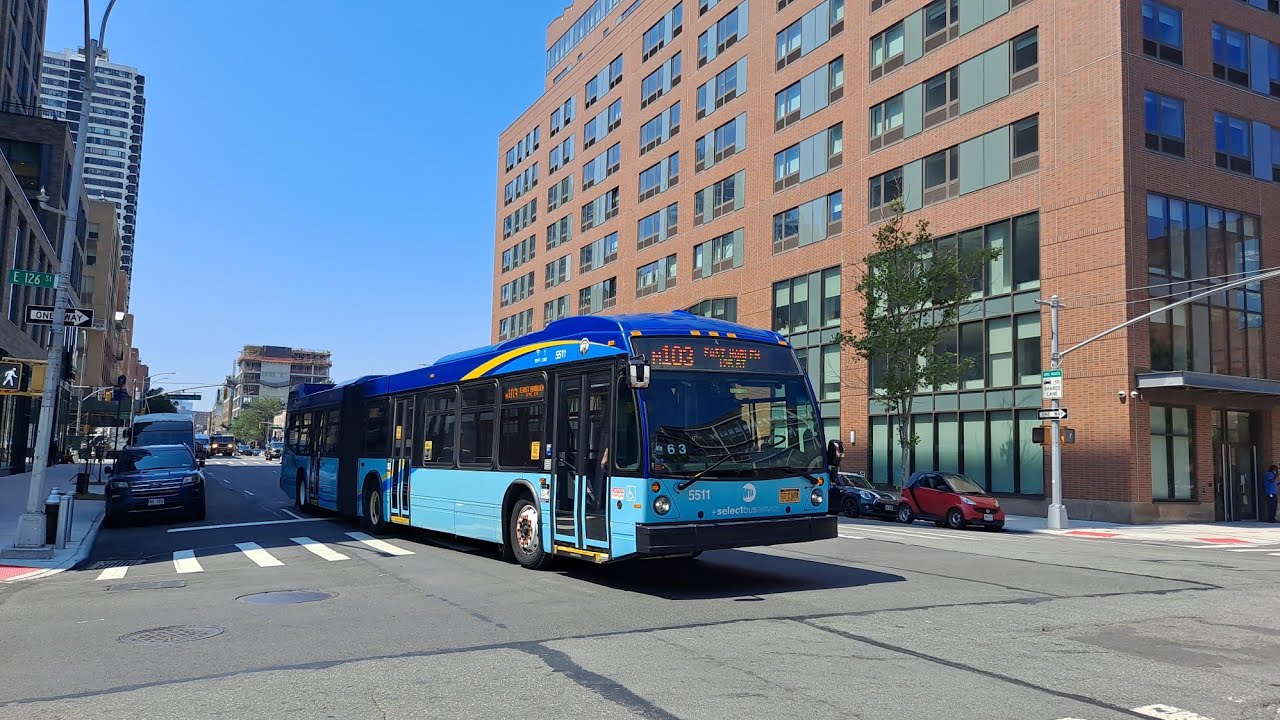 MTA NYCT Bus 2018 NovaBus LFSA SmartBus 5511 On The M103 YouTube MTA NYCT Bus 2018 NovaBus LFSA SmartBus 5511 On The M103 YouTube