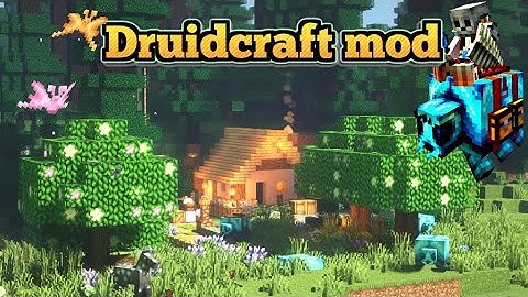 Minecraft 1.16.5 - Druidcraft mod