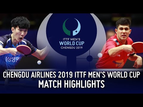 Lee Sangsu vs Kanak Jha | 2019 ITTF Men's World Cup Highlights (Group)
