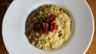 Creamy Asparagus and Speck Risotto