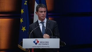 Manuel Valls annonce la fin des dotations d'Etat aux régions