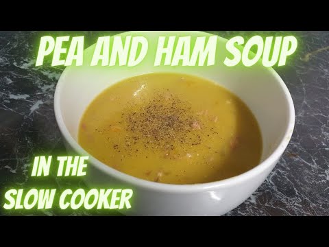 How to Make Split-Pea Soup in a Crockpot. 