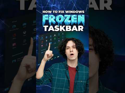 How to Fix Frozen Windows Taskbar