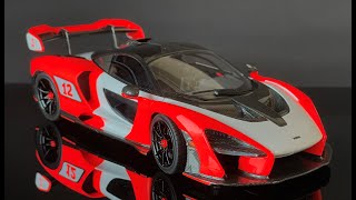 [Полное строительство] Сделать его McLaren Senna 1/24 масштаба шаг за шагом (Tamiya)