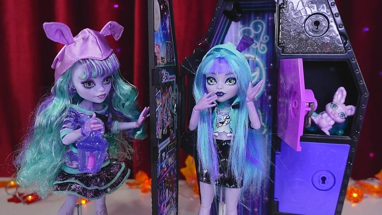 Они Одинаковые? Твайла G3 - База и Skulltimate Secrets: Neon Frights ★ Распаковка Кукол Monster High