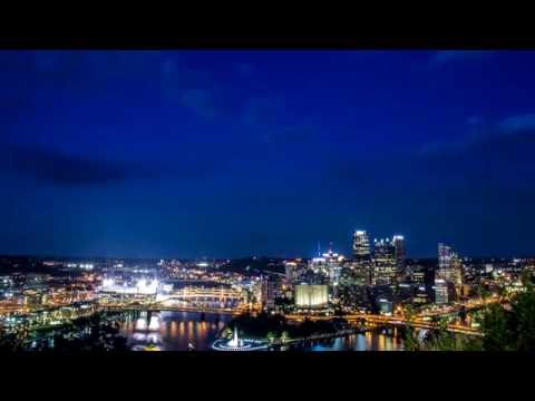 1080p Day - Night Timelapse from Mount Washington, Pittsburgh, PA