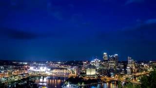 1080p Day - Night Timelapse from Mount Washington, Pittsburgh, PA