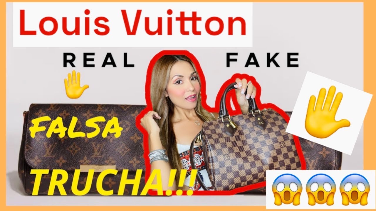 Cuidado con la imitaciones: carteras Louis Vuitton, ¿verdaderas o