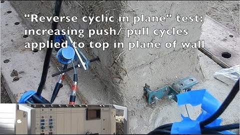 3g lateral earthquake force vs Reinforced Monolithic Adobe (Cob) Wall—Double Mesh Reinforced