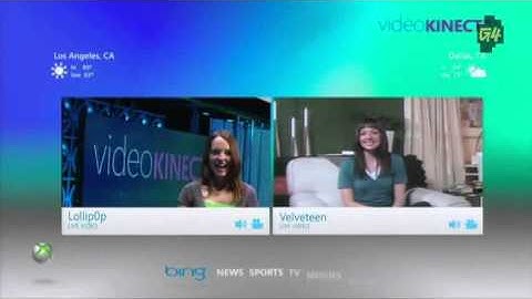 E3 2010 XBOX 360 Kinect VideoKinect   Video Chat