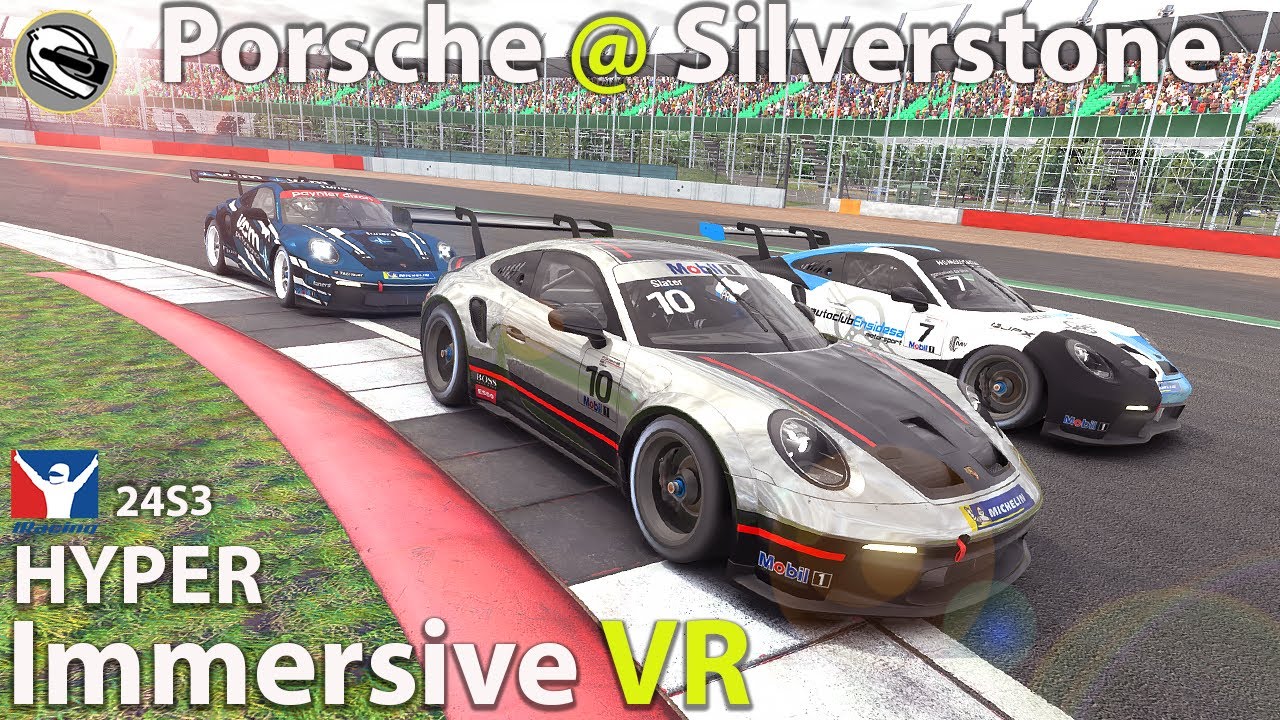 Race long Battle at the Airfield | Porsche Cup @ Silverstone ...