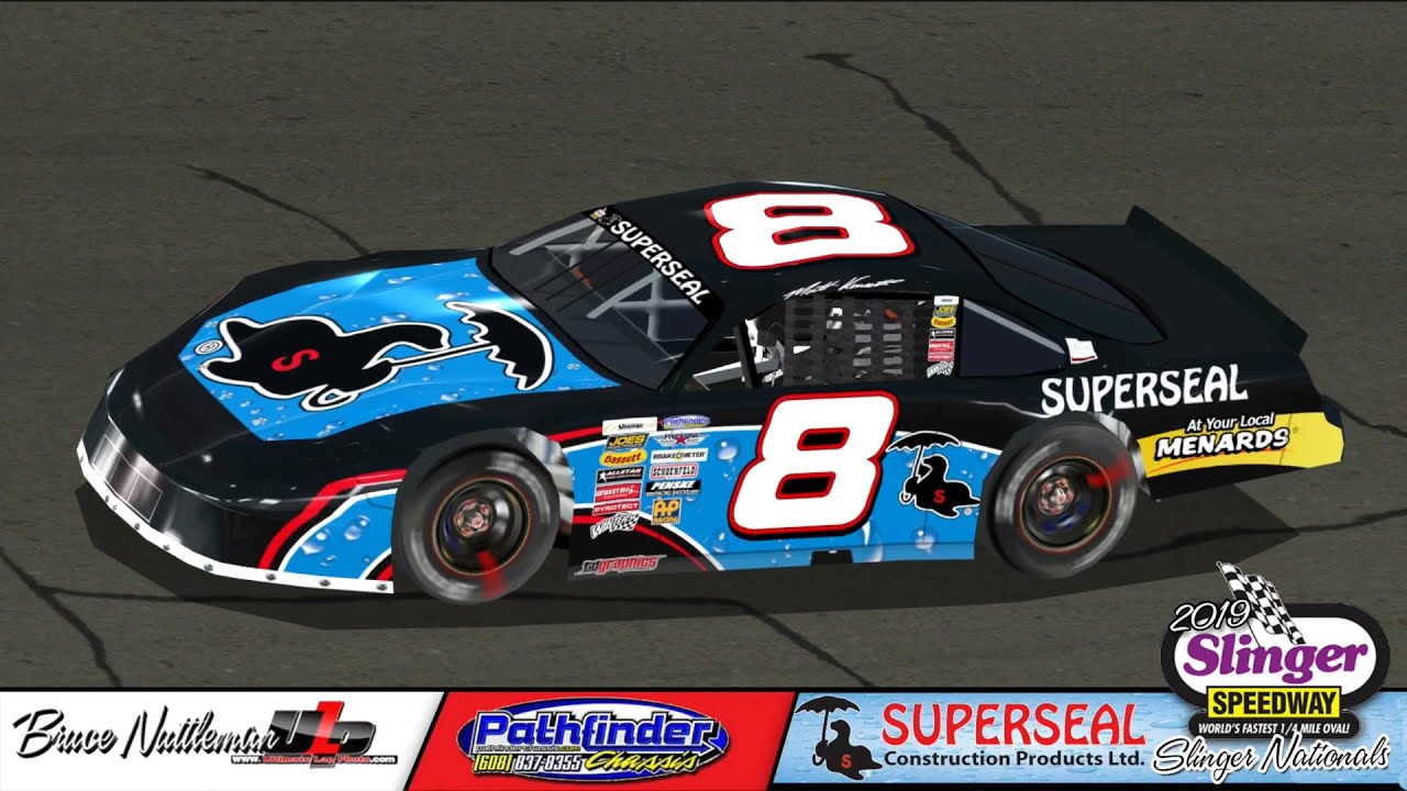 2019 Superseal Slinger Nationals Finish Nr2003 Reenactment - this game has changed roblox nascar 18 daytona