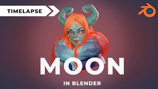 Moon Sculpting in blender Moon Sculpting in blender