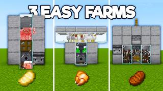 3 Easiest Starter Food Farms in Minecraft 26.1 (Tutorial)