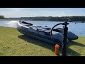 Boatworld inflatable kayak boat range   in action