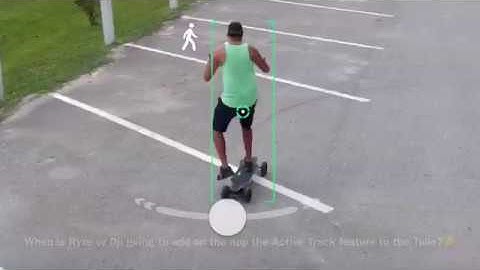 Dji Ryze Tello Active track on Boosted Board!!🤔