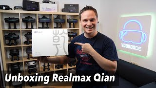 The AR headset with 100 degrees FOV that is also VR-capable! Unboxing Realmax Qian