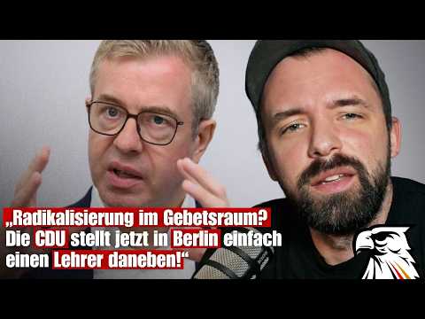 Radicalization in the Prayer Room? The CDU Is Now Just Putting a Teacher Next to It in Berlin!