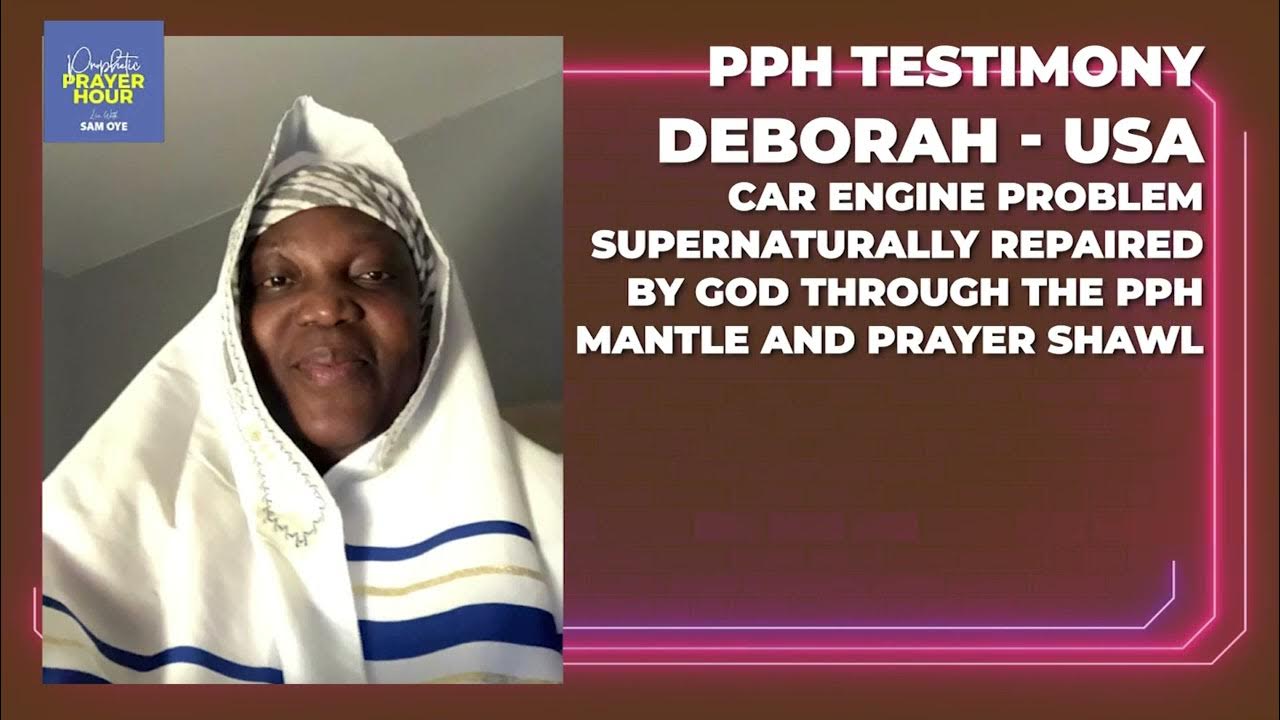 Watch This Testimony On What He Used The Prayer Mantle For And What