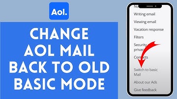 How to Change AOL Mail Back to Old Classic View (2024) | AOL Mail Tutorial