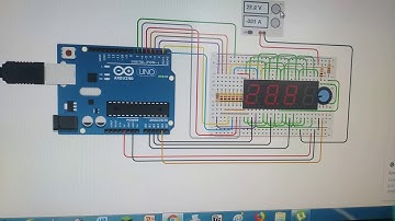 VOLTIMETRO DIGITAL UTILIZANDO ARDUINO UNO Y SIMULADO EN TINKERCAD
