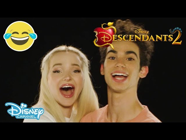 Descendants 2 | Who Said That? ft. Dove Cameron and Cameron Boyce ✨ | Disney Channel UK class=