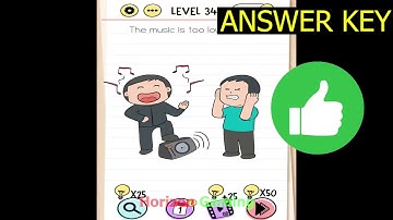 Brain Test Tricky Puzzles LEVEL 341 The music is too loud stop it - Gameplay Walkthrough Android IOS