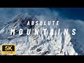 Absolute mountains  natures in 5k  ultra drone 60fps