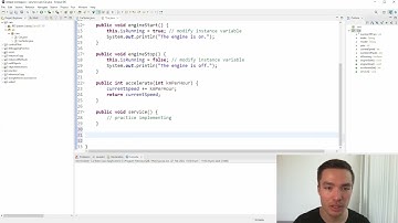 COMP1010 Video 18 - Methods in a Class