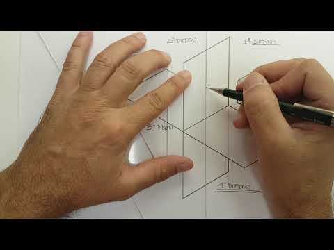 Vídeo: Como Desenhar Um Modelo Em Projeções Verticais E Horizontais