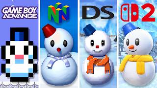 Snowmen Evolution in Mario Series (1995 - 2025)