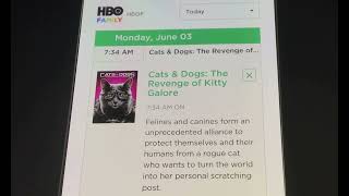 “Cats and Dogs 2” and “Marmaduke” on HBO