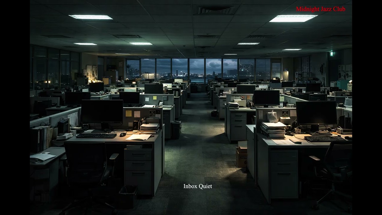 퇴근 전, 잠시 멍 | Rainy Evening Office Playlist | 가사없는 플레이리스트