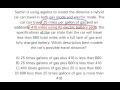 Car Travel Distance and Fuel Efficiency