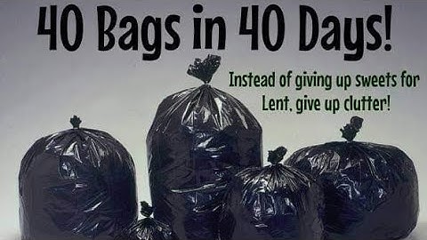 40 Bags in 40 days declutter challenge 2023! Massive declutter intro! #decluttering #40bagsin40days