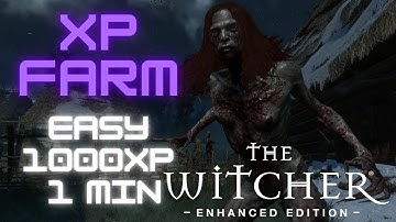 Ultimate XP Farming Guide: The Witcher 1 Enhanced Edition