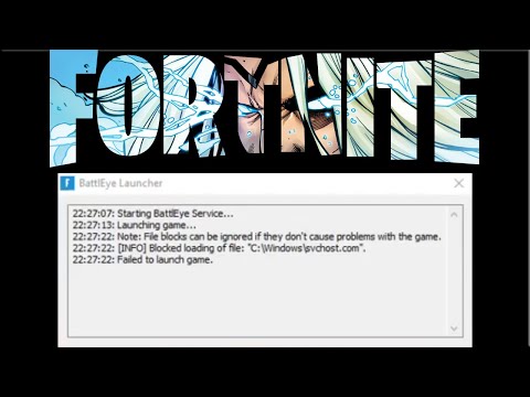 Fortnite - [INFO] Blocked loading of file: "C:\\Windows\\svchost.com" [Solved]