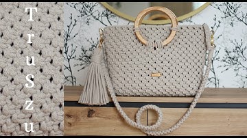 Macrame BAG Easy Tutorial DIY/ Torebka ze sznurka krok po kroku/ How to Make a Macrame Bag/ BOHO BAG