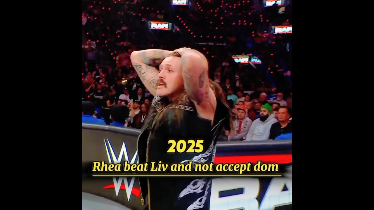Rhea Ripley beat liv and Not Accept Dom Edit 🔥🥵